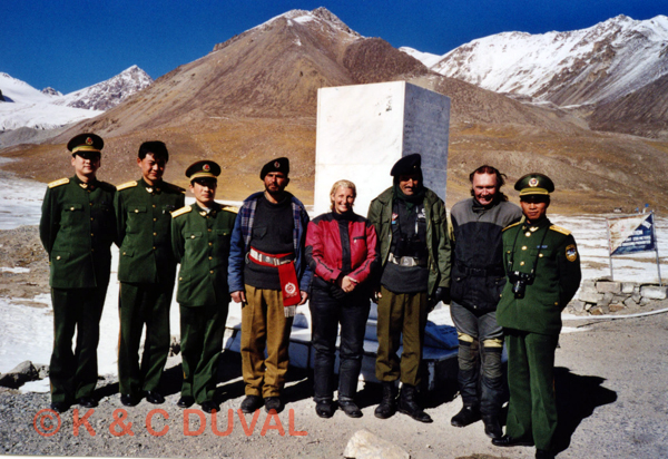 189 Chinese and Pakistan guards Khunjerab Pass.jpg